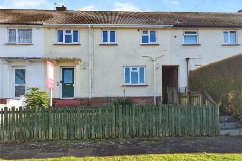Moorland View, Newton Abbot, Devon. 3 bed terraced house for sale