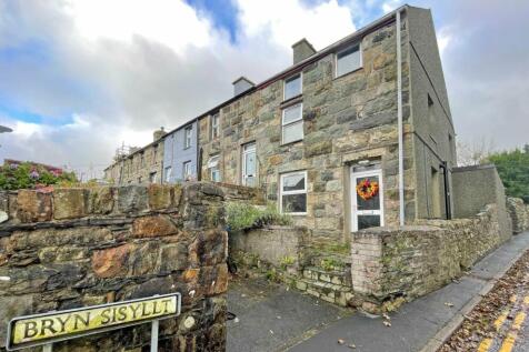 Bryn Sisillt, Llanllyfni, Caernarfon... 2 bed end of terrace house for sale