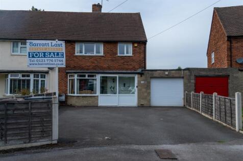 Maple Grove, Birmingham B37 3 bed semi