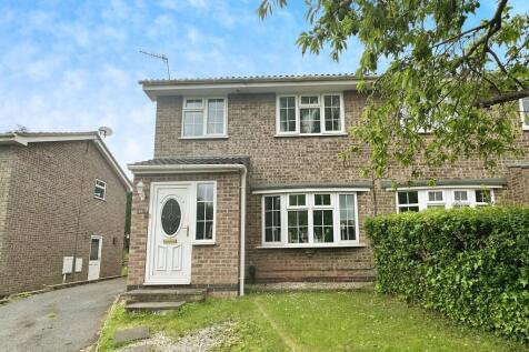 Salter Close, Castle Donington DE74 3 bed semi