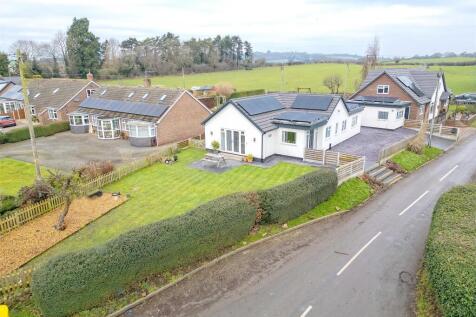 Heather Bank, Stapleton, Dorrington... 3 bed detached bungalow for sale