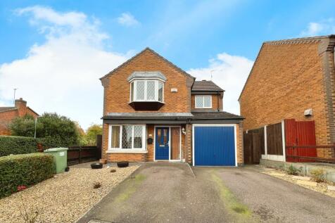 Berkshire Drive, Grantham, Grantham... 4 bed detached house for sale