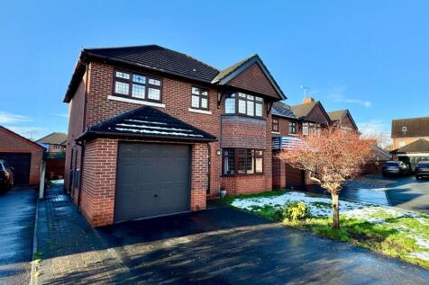 John Gresty Drive, Nantwich CW5 4 bed detached house for sale