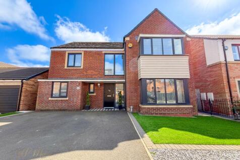 Hebden Court, Tyne & Wear NE38 5 bed detached house for sale