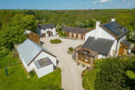 Littlewater Farm, Goonhavern, Near... 8 bed detached house for sale