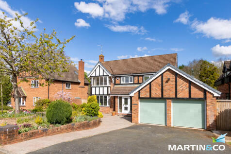The Woodlands, Stourbridge, DY8 4 bed detached house for sale