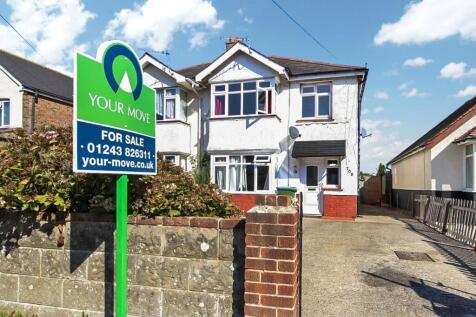 Chichester Road, West Sussex PO21 3 bed semi
