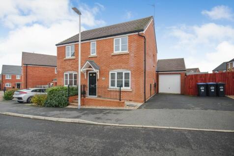 Lupin Close, Coton Meadows, Rugby, CV23 4 bed detached house for sale