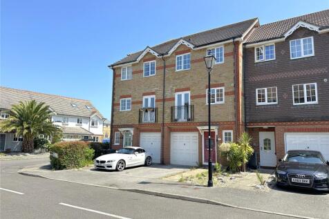 Long Beach Mews, Eastbourne, East Sussex 3 bed townhouse for sale